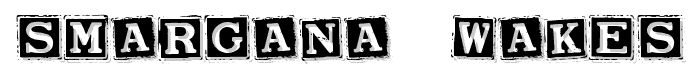 Smargana Wakes font